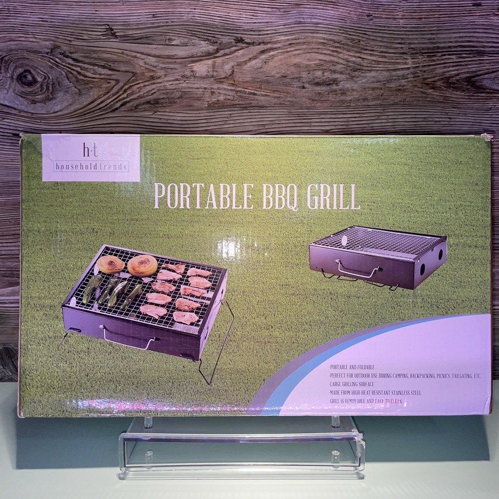 Household Trends Portable Folding BBQ Grill