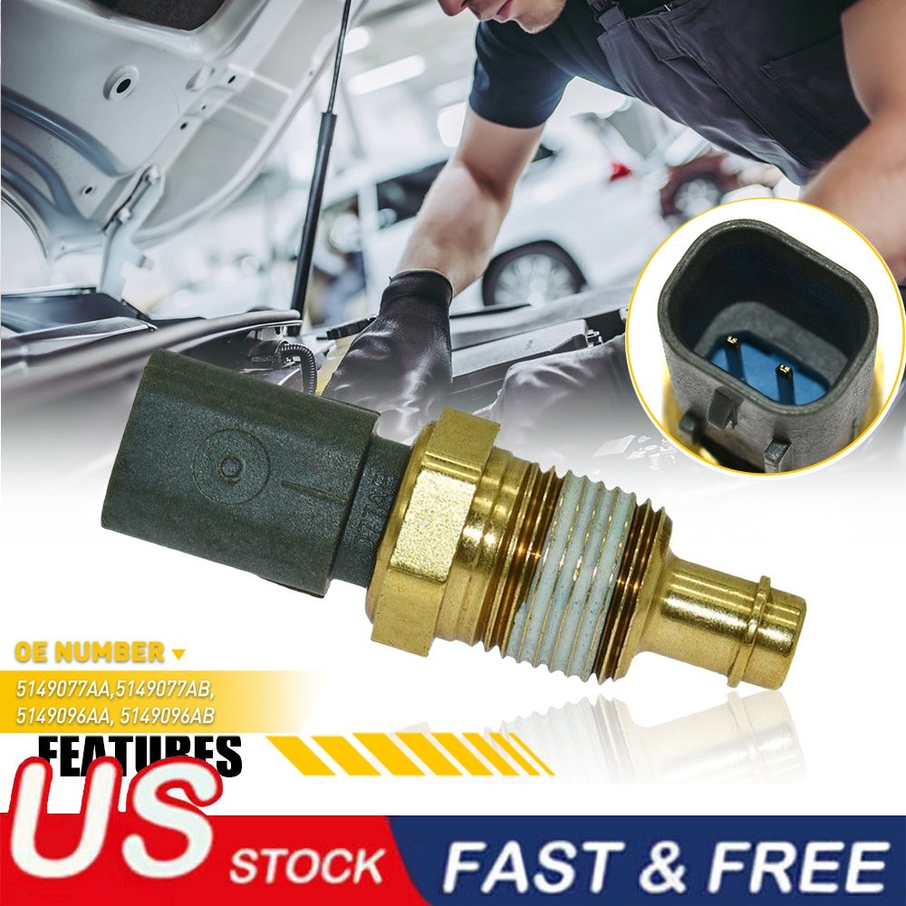 Engine Water Coolant Temperature Sensor For 2011-2021 Dodge Ram 1500 350 / Jeep