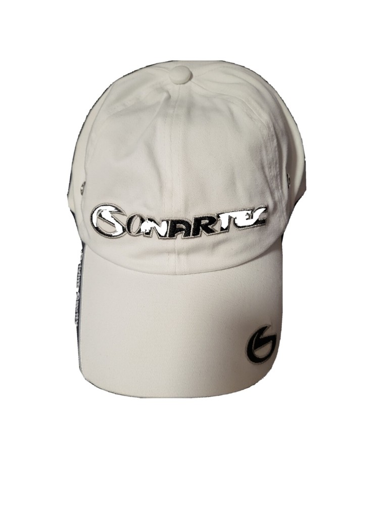Conartec Golf Adjustable hat White/Black Embroidery