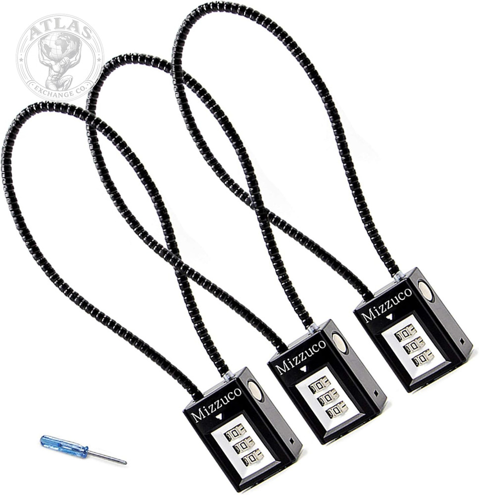 Trigger Lock 3 Digit Combination Gun Lock & Gun Cable Lock Compatible with Many