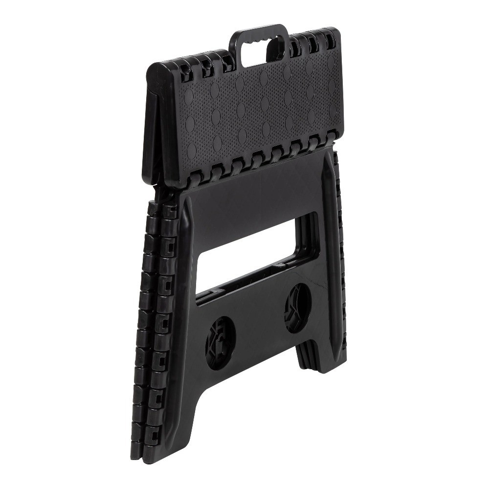 Folding Step Stool Lightweight Plastic Step Ladder with Non-Slip Surface