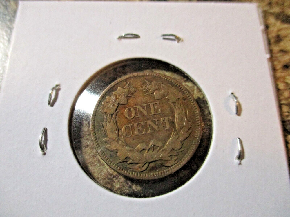 1857 FLYING EAGLE CENT FINE AA