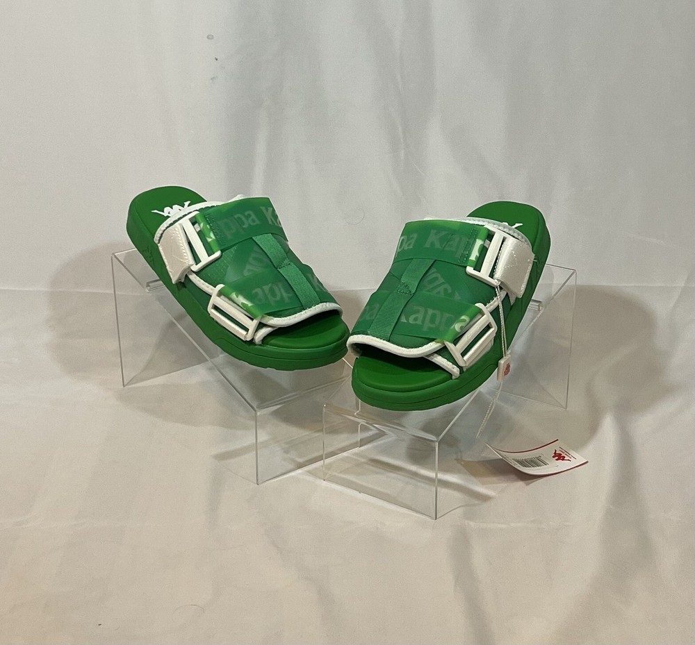 Kappa Authentic Mitel 1 Green Slides size 5