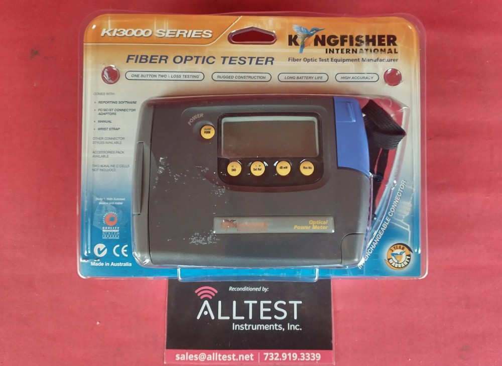 Kingfisher KI3600B-InGaAs Optical Power Meter