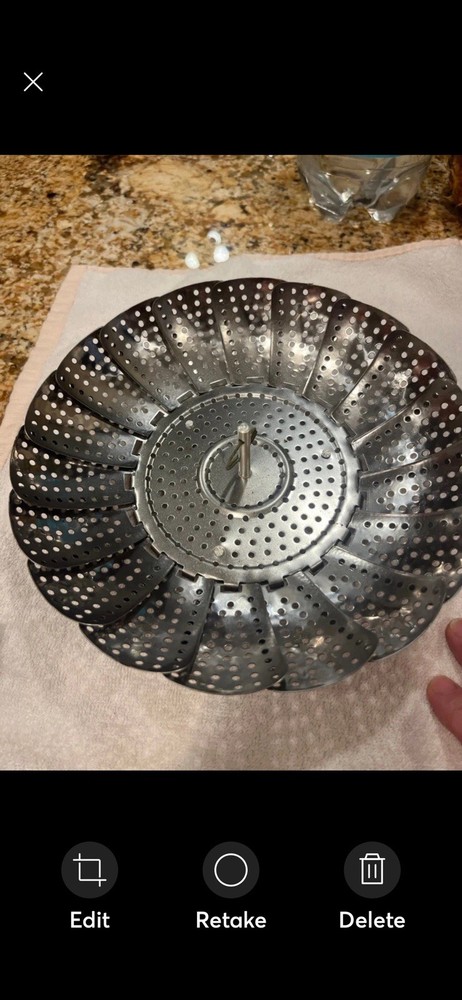 Stainless Steel Vegetable Steamer Collapsible