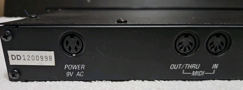 Alesis Datadisk Midi File / Sequence Player Data Backup Unit Only No Cords