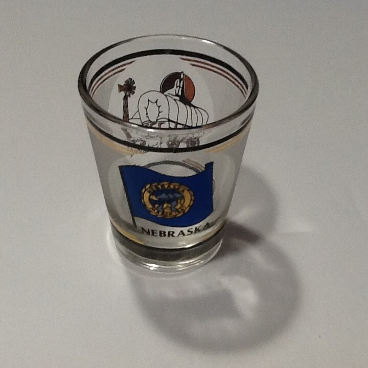Nebraska Shot Glass