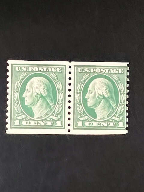 US stamp 443 MNH Pair