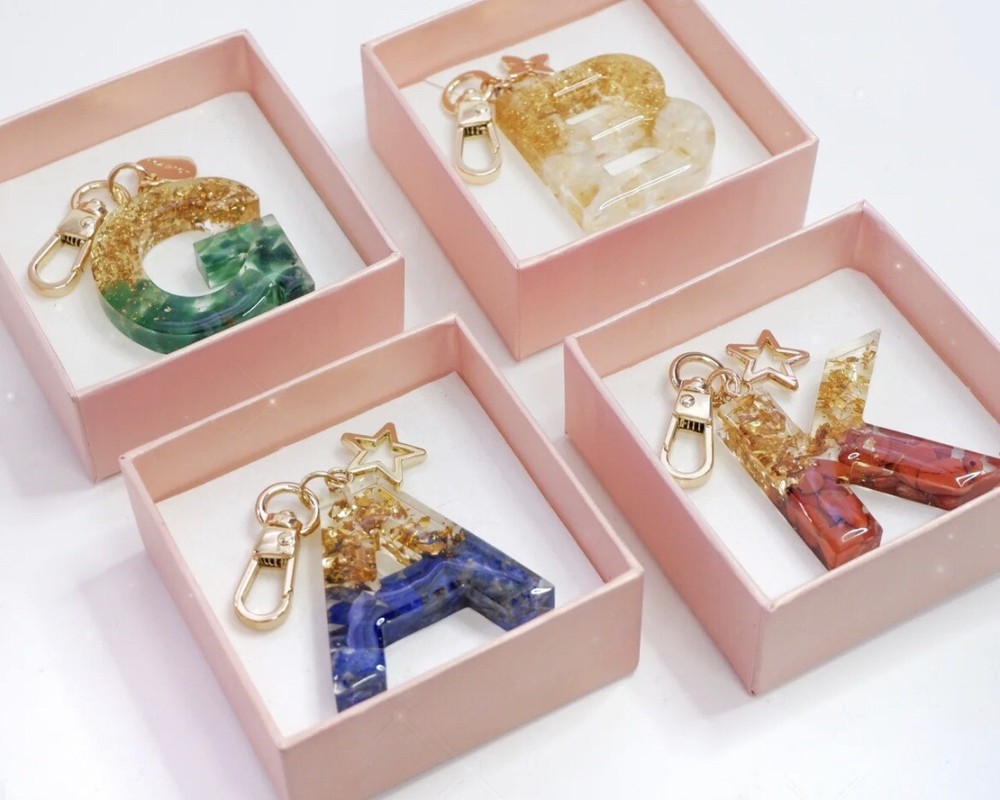 Personalized Letter key chains A To B