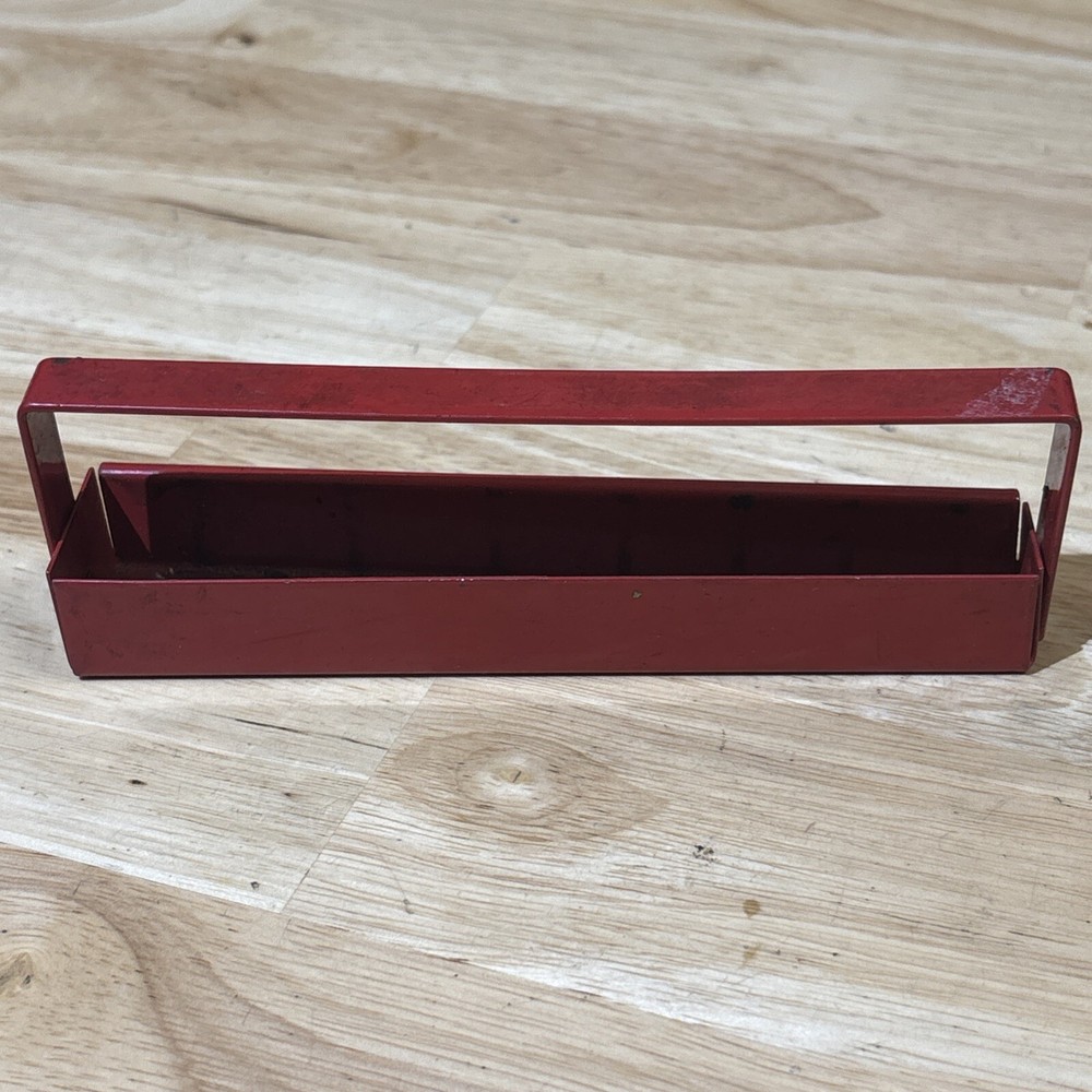 Matco Tools 6" Shallow Socket Tray Organizer Holder Carrier Red SB*** READ!