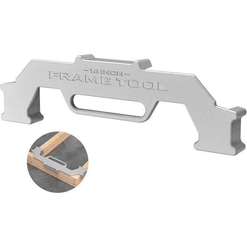 Premium Wall Stud Framing Tool Solid Aluminum Easy to Use Time Saver Jig