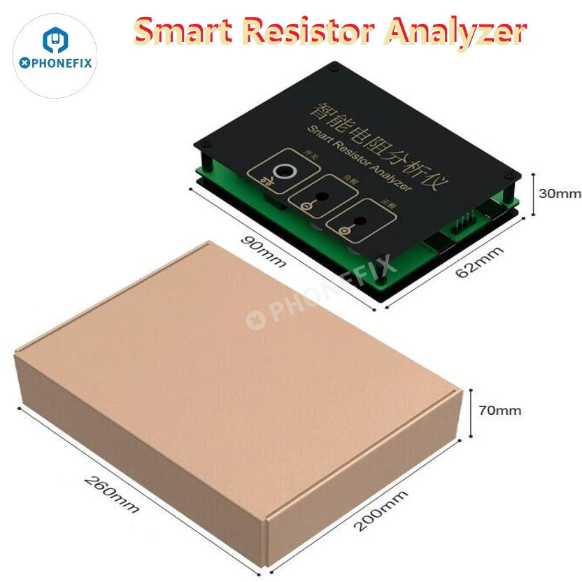 Intelligent Resistance Analyzer Automatic Data Recording For Phone Repair Tool