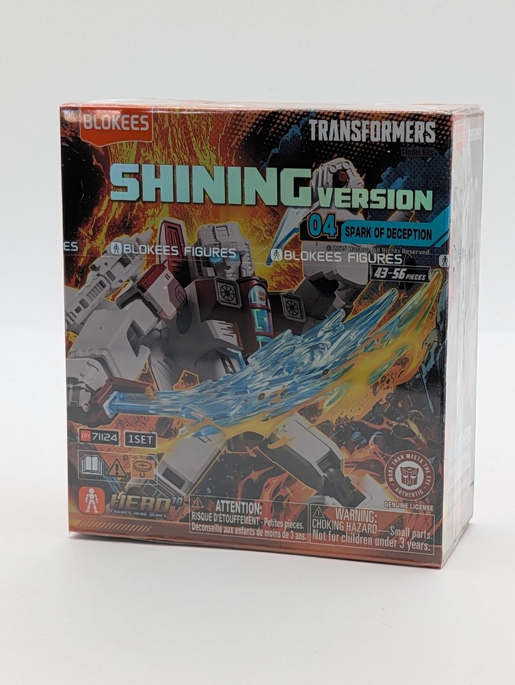 Blokees Transformers Shining Version 4 Shockwave Model Kit Action Figure