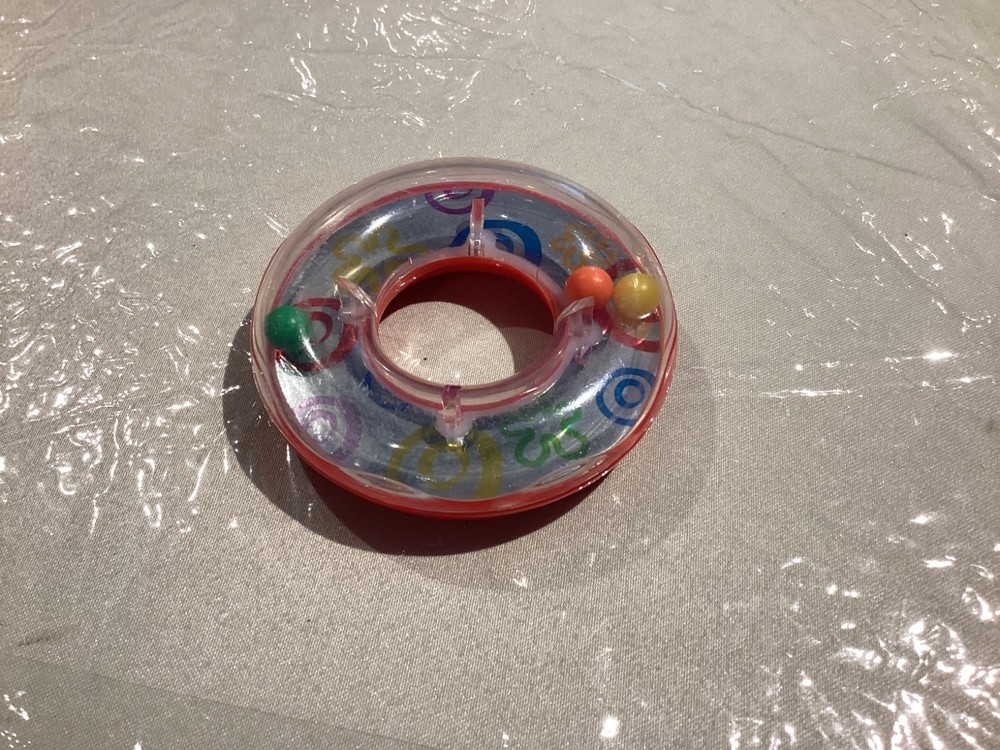 🌊 Fisher Price Rock-A-Stack Replacement Red Rattle Ring Top 2004 Part EUC