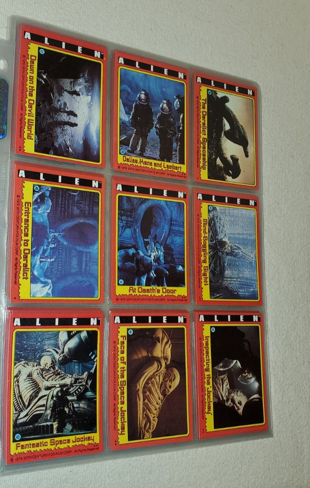 1979 Topps Alien Complete Card Set (84)