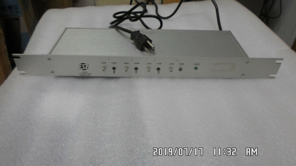 ESE ES-246 AUDIO DISTRIBUTION AMPLIFIER