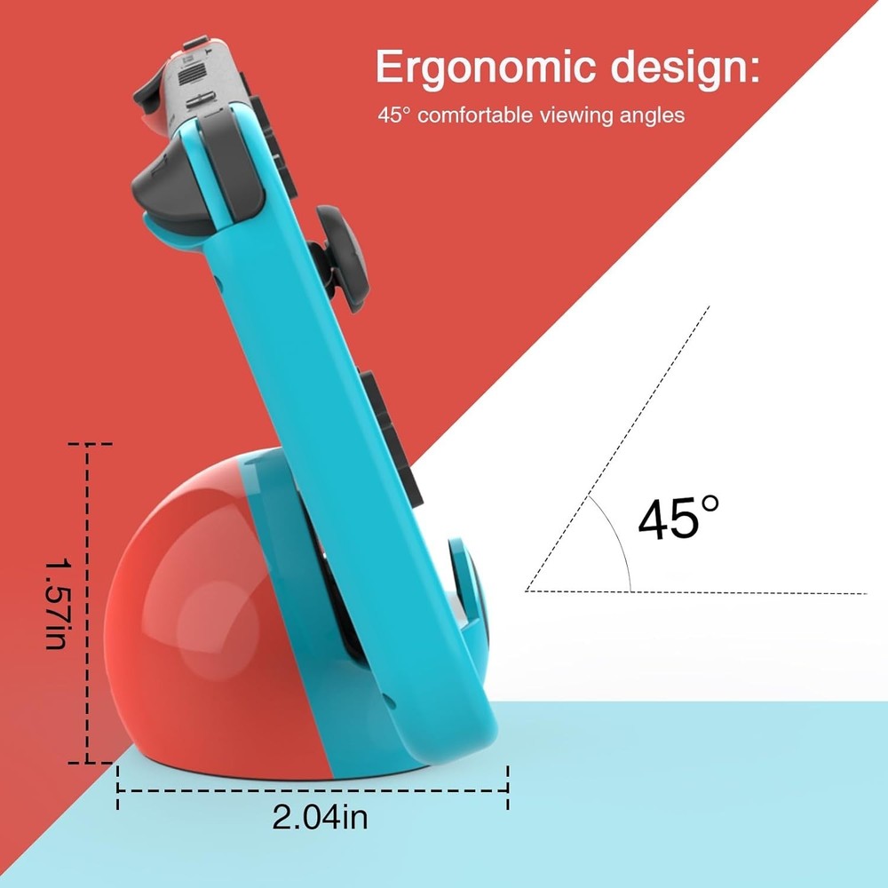 HEIYING Switch Charging Dock for Nintendo Switch/Lite/OLED, Type C