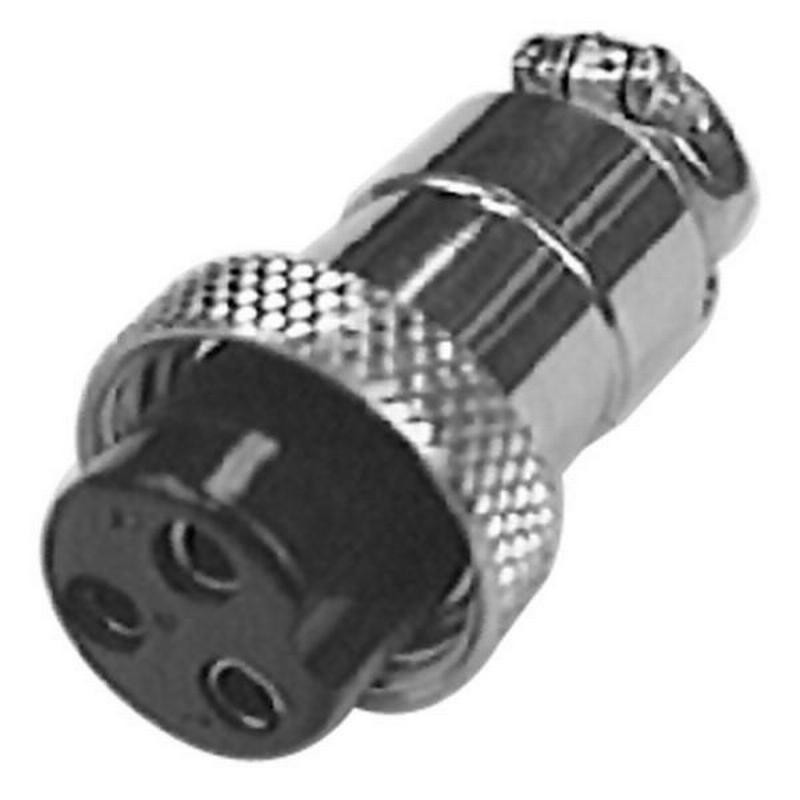 GX16 3Pin Female Inline Connector