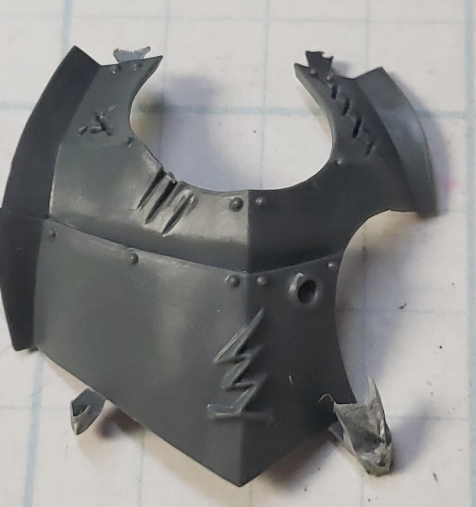 Warhammer Skaven Bits Stormfiend Runed Torso Rear Armor #79