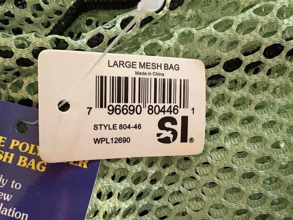 SI Mesh Storage Bag Carry Bag 804-46 Large