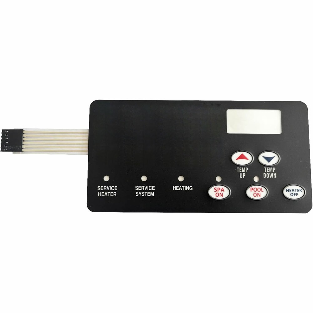 for Pentair 472610Z Switch Membrane Pad Replacement MasterTemp Pool & Spa Heater