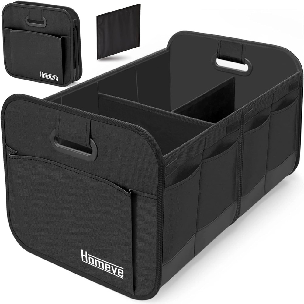 Trunk Organizer Car Storage Collapsible MultiCompartment Foldable