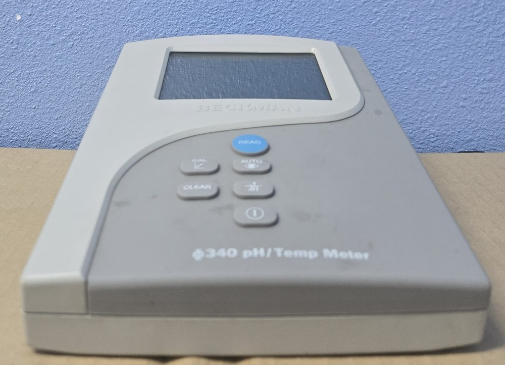 BECKMAN pH & Temperature Meter - PHI-340 (INV#01-BINA001C)