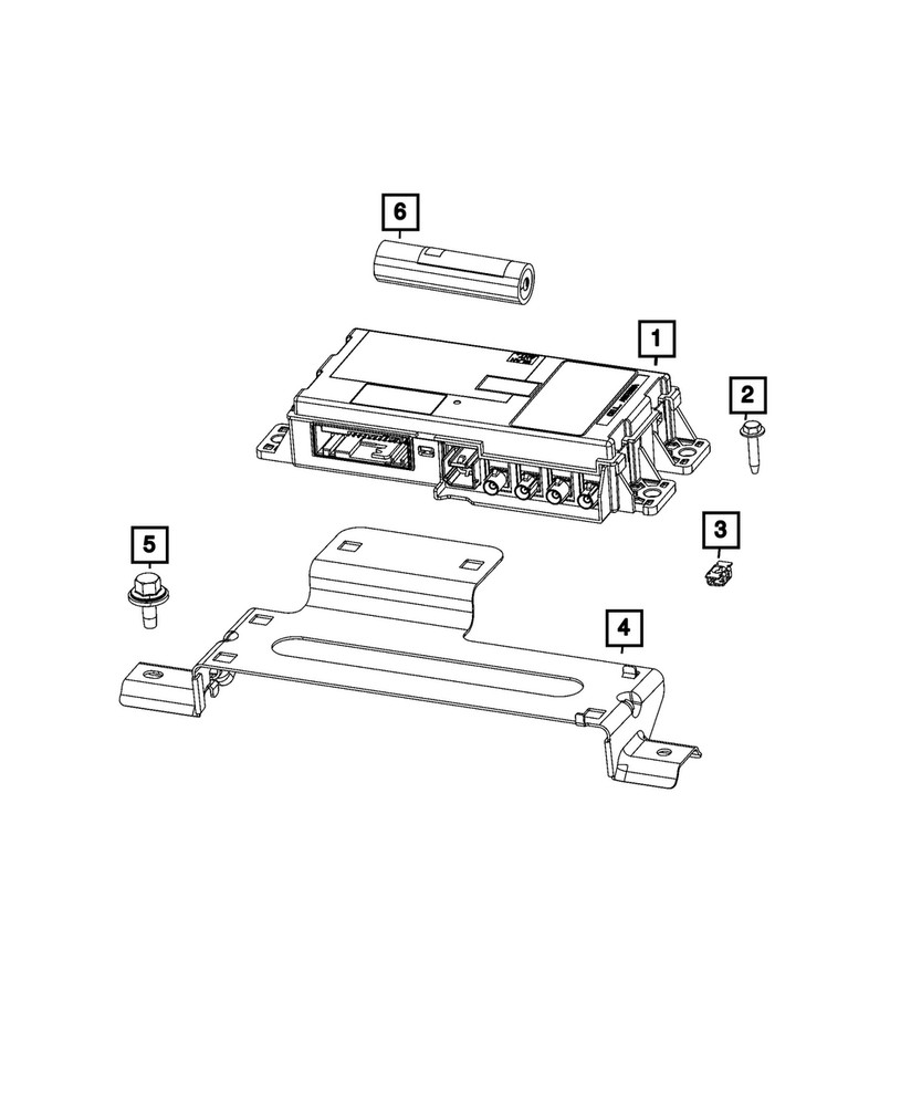 Genuine Mopar Telematics Module 68634362AJ