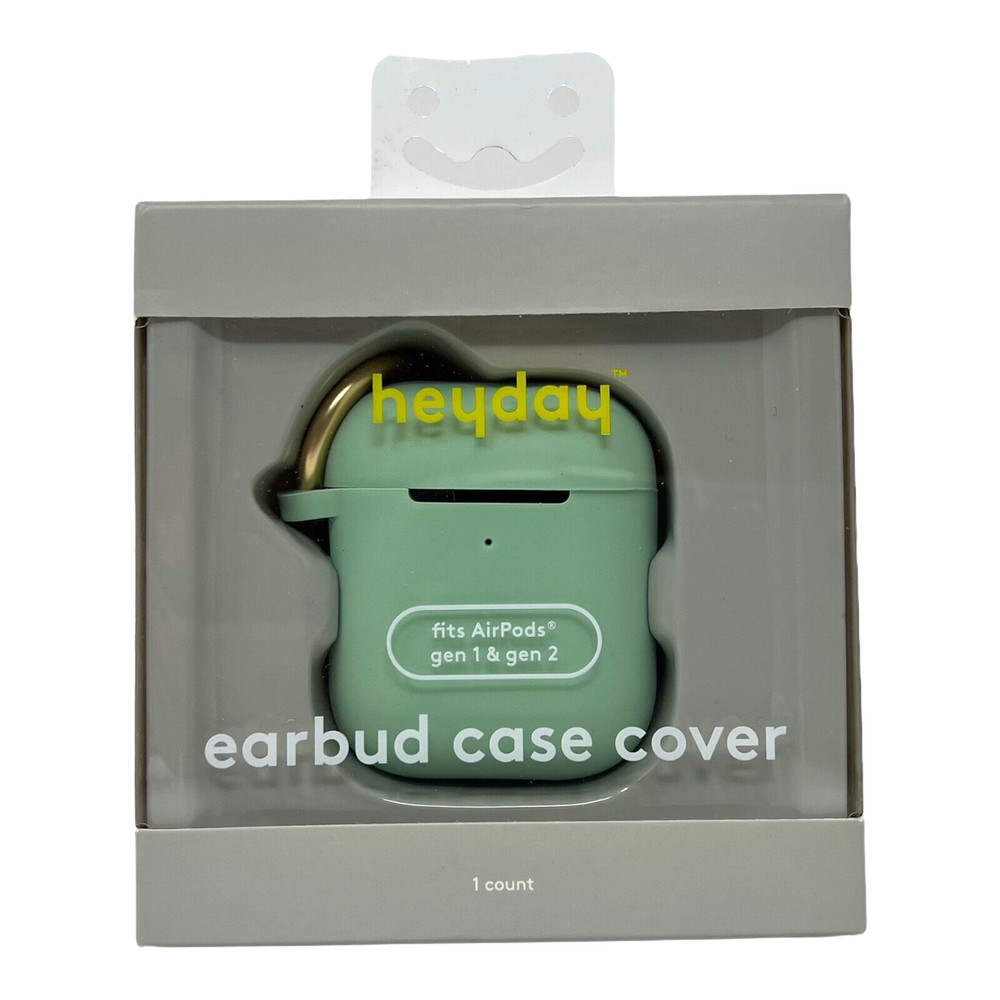Heyday Silicone Airpod Case - River Green