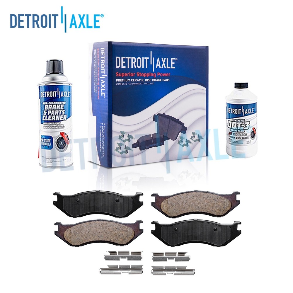 Front Ceramic Brake Pads Kit for Dodge Durango Ram 1500