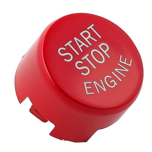 Red Engine Start Stop Switch Push Button Replace Cover for BMW 1 2 3 4 5 6 7