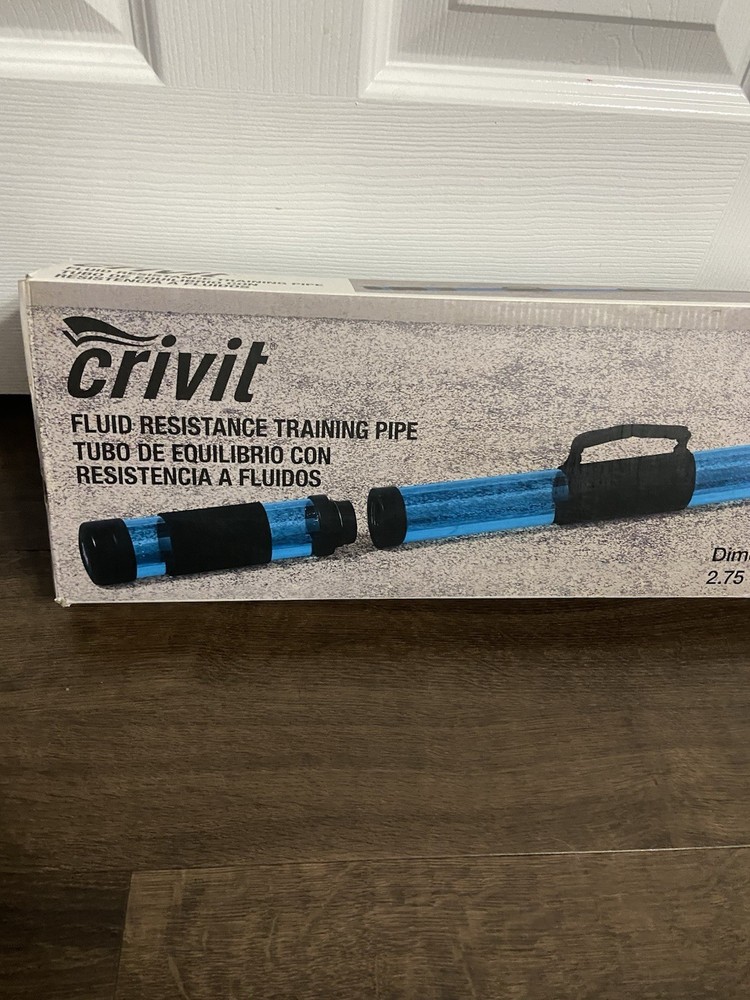 Crivit Fluid Resistance Training Pipe Workout New years Resolution