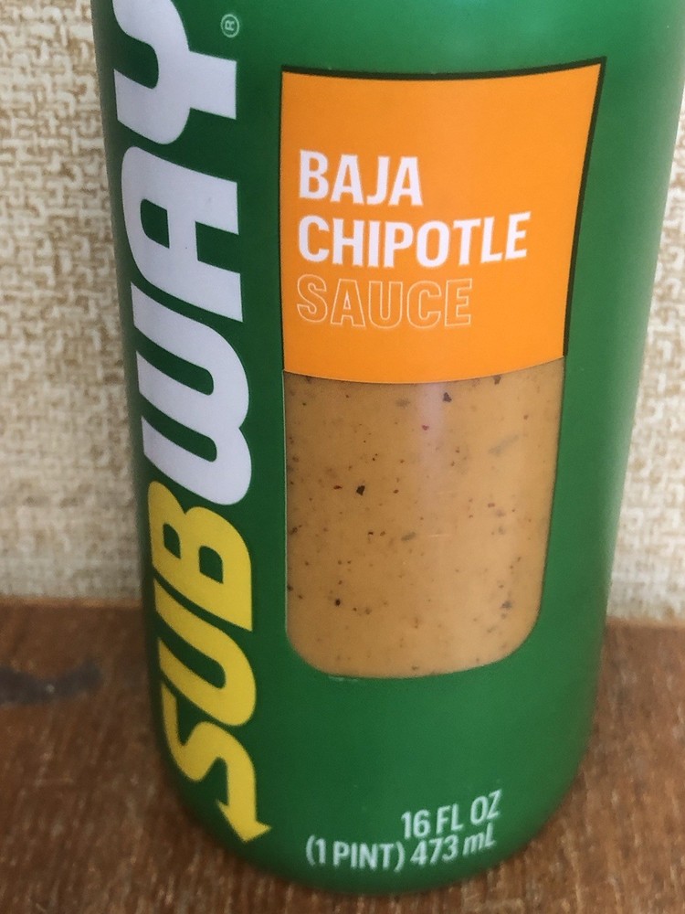 Sealed Subway Baja Chipotle Sauce - 16 fl oz - 2 Pack