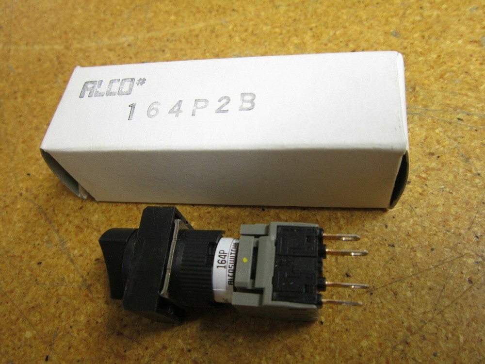 Alco 164P2B Selector Switch 5A 250VAC NEW