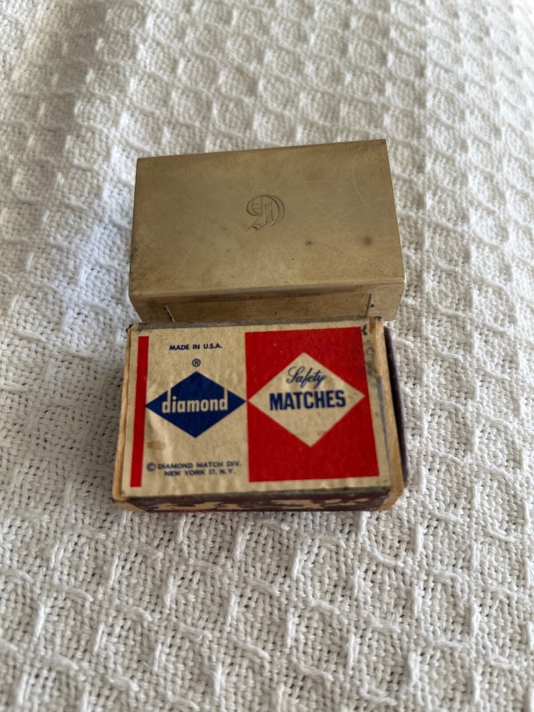 Sterling Silver Authentic Tiffany & Co Matchbox Cover