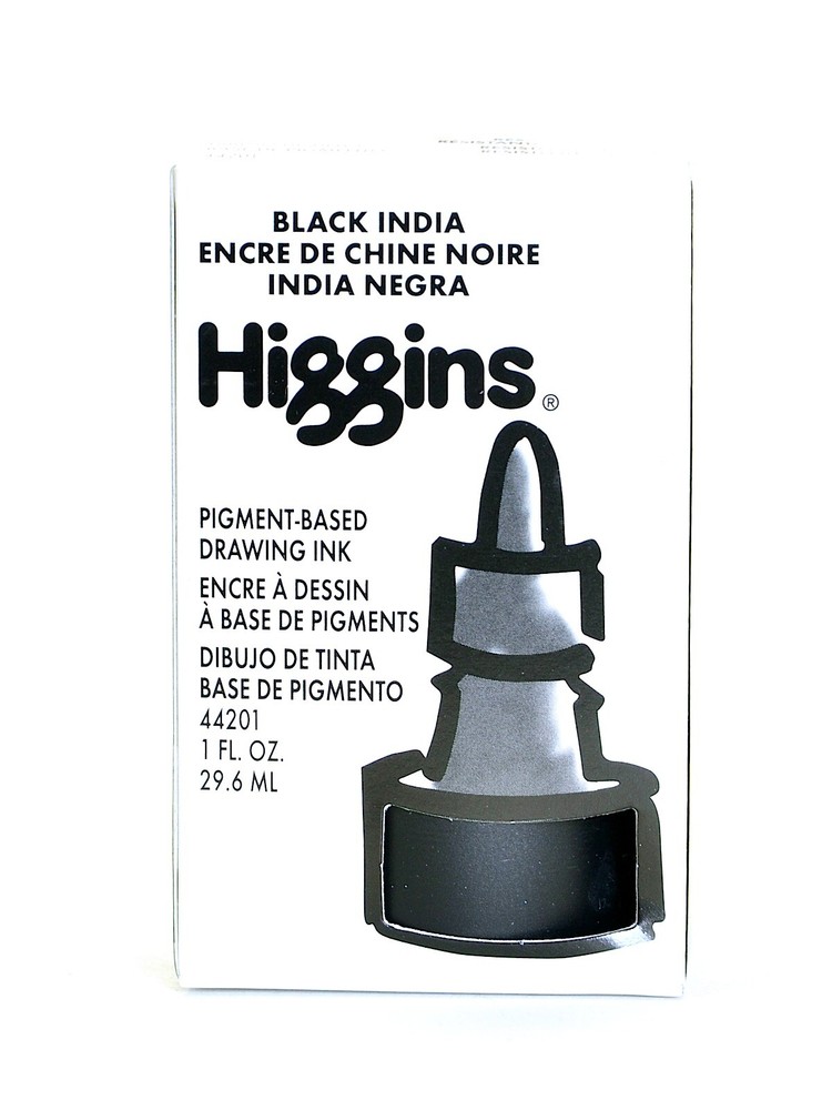 Higgins Waterproof Black India Ink