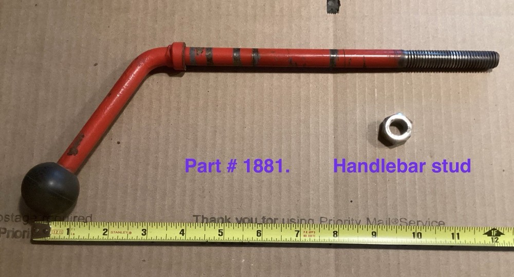Troy Bilt Horse tiller handlebar stud.