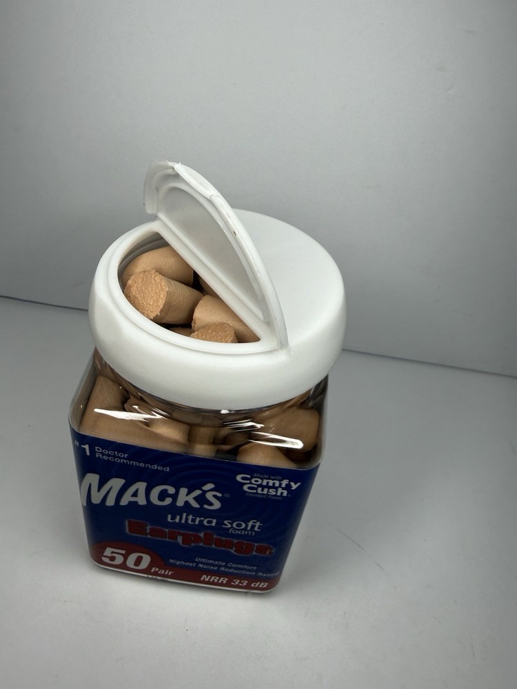 Mack's Ultra Soft Soft Foam Earplugs - 50 Pair