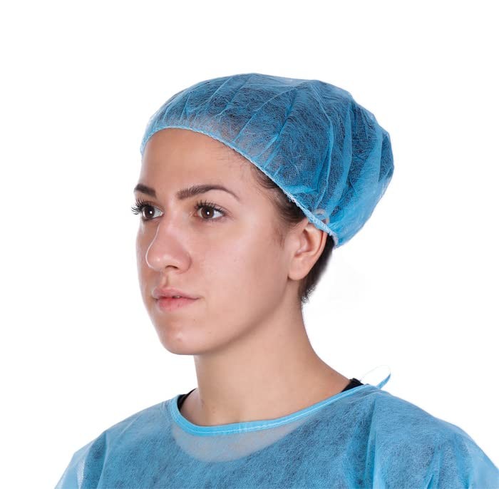 Disposable Bouffant Caps Scrub Surgical Caps 21" 100 Count