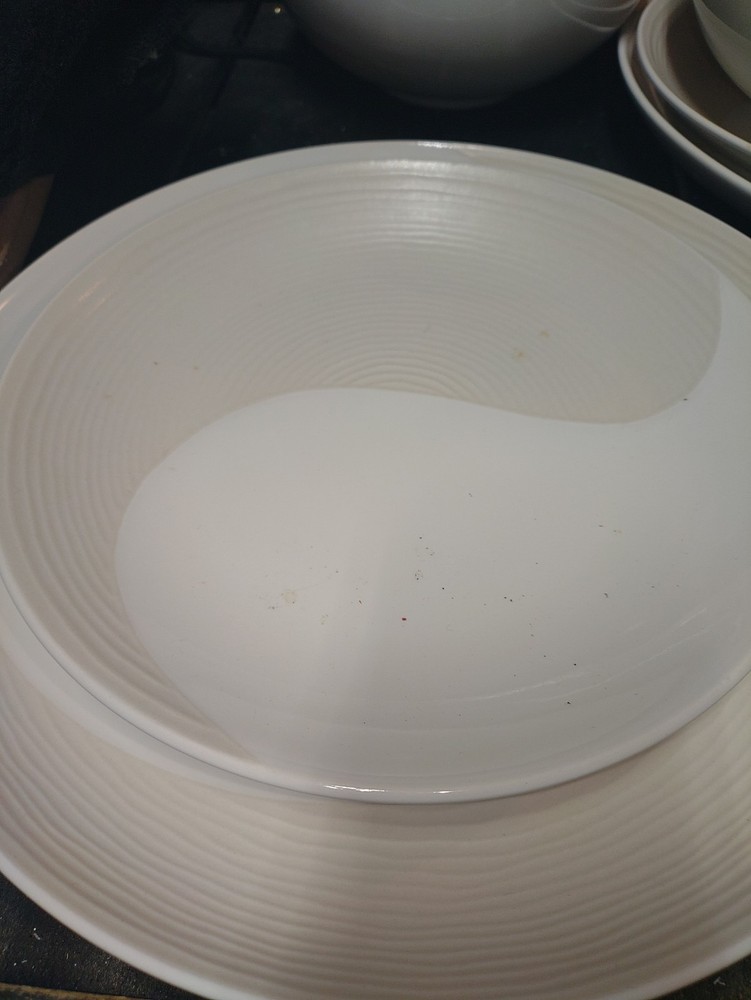 Pfaltzgraff Sandbar Sand & Seas 8pc Dinnerware Set - Service for 2 - NO CHIPS