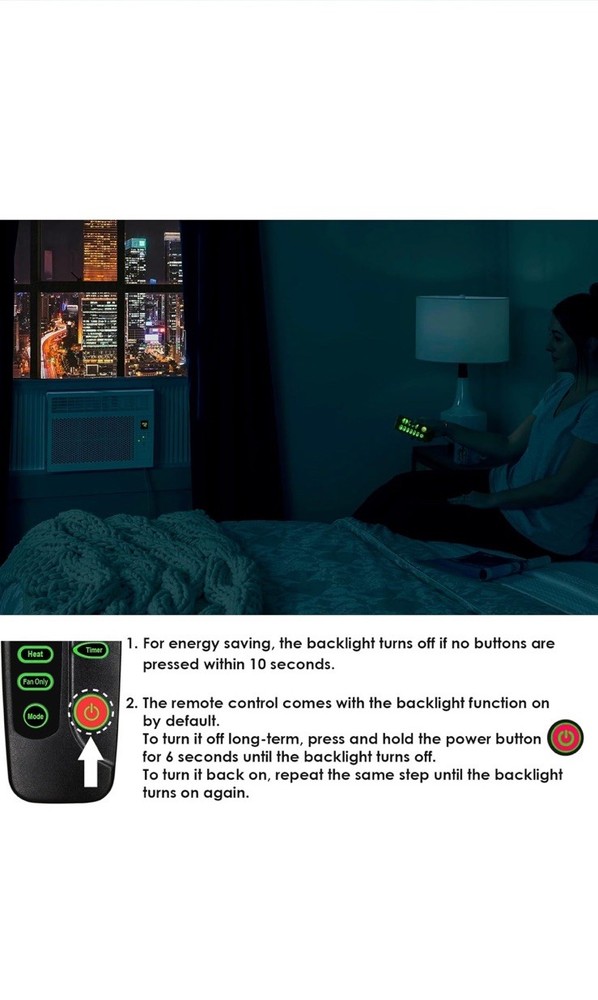 Replacement Frigidaire AC Remote Control - Compatible with 22+ Models