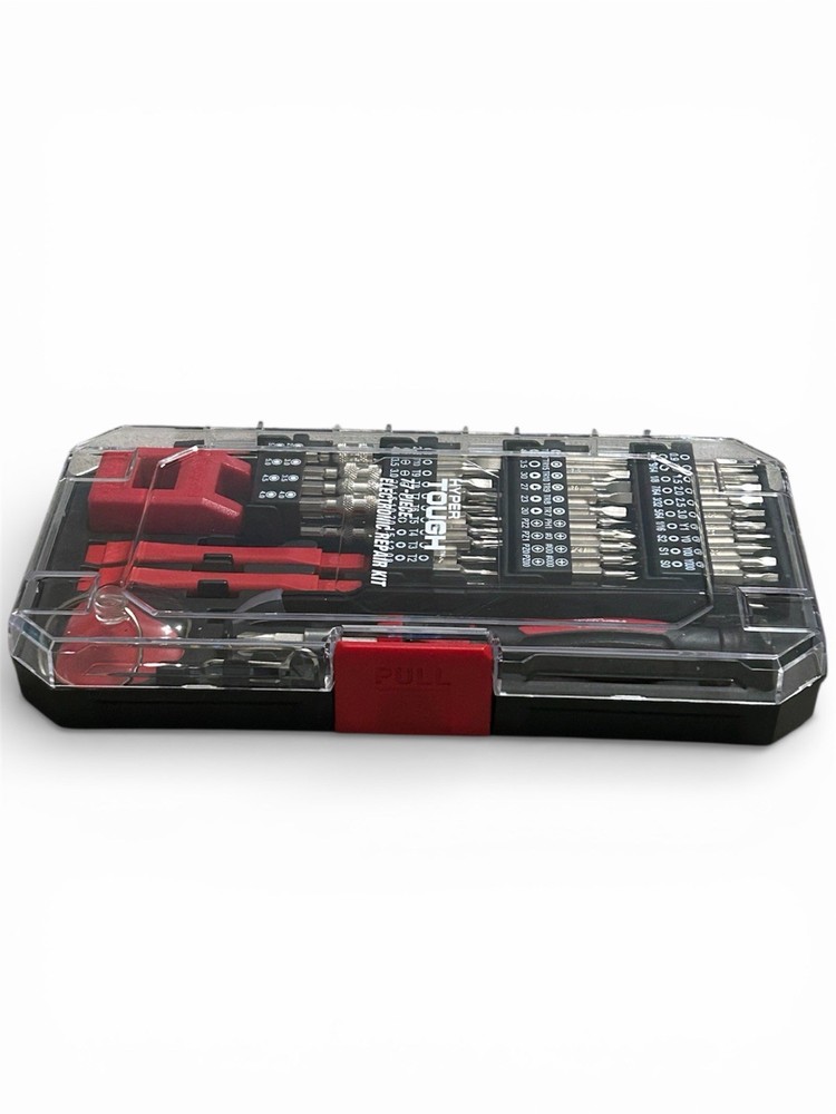 Hyper Tough 77Pc Universal Electronic Repair Kit Tool Set Magnetic Screwdriver