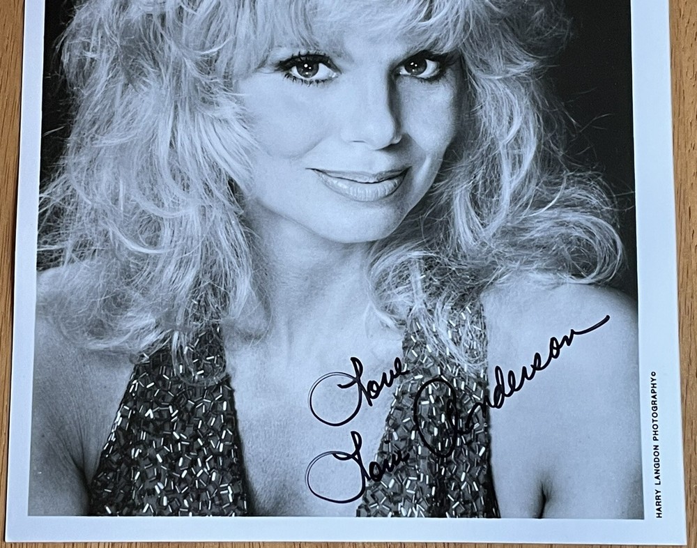 Actress Loni Anderson Autographed Photo