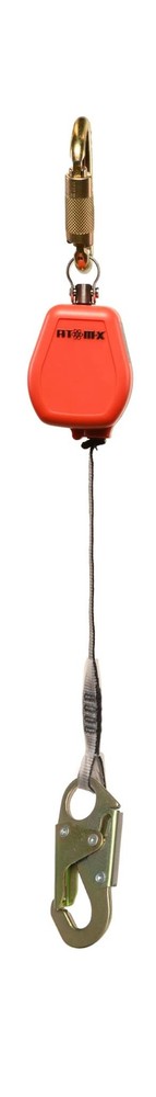 Atom Xtreme 6' Single Web SRL, Steel Snap Hook