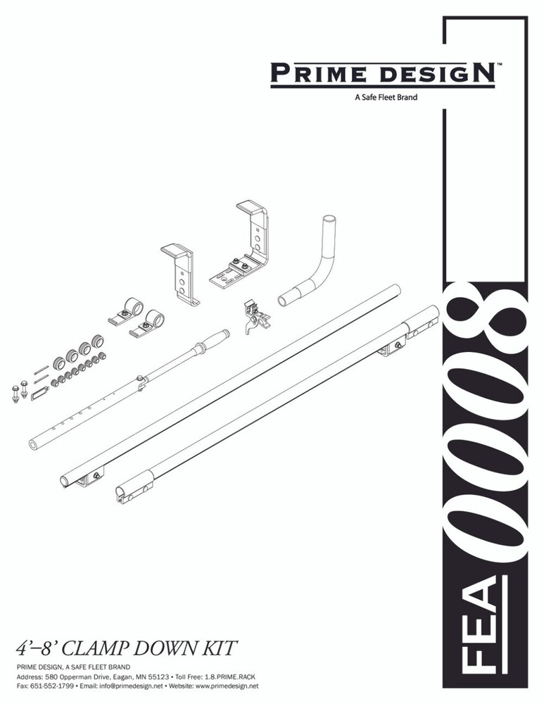 Prime Design FEA-0008 Clamp Down Feature Kit