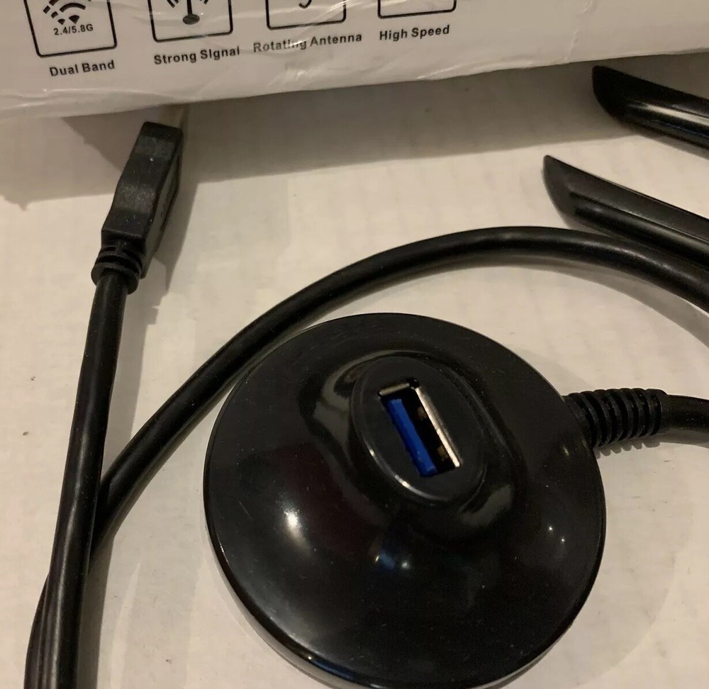 Dual Antenna Wireless USB Adapter AC1750