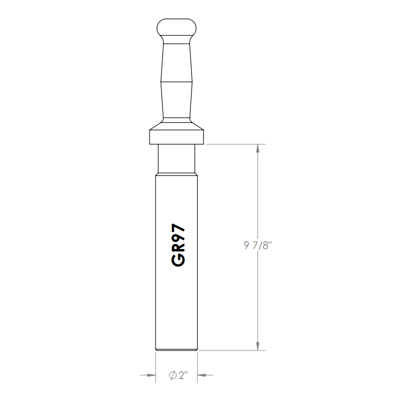 STOMPER FOR BIRO GRINDER MODEL 6642