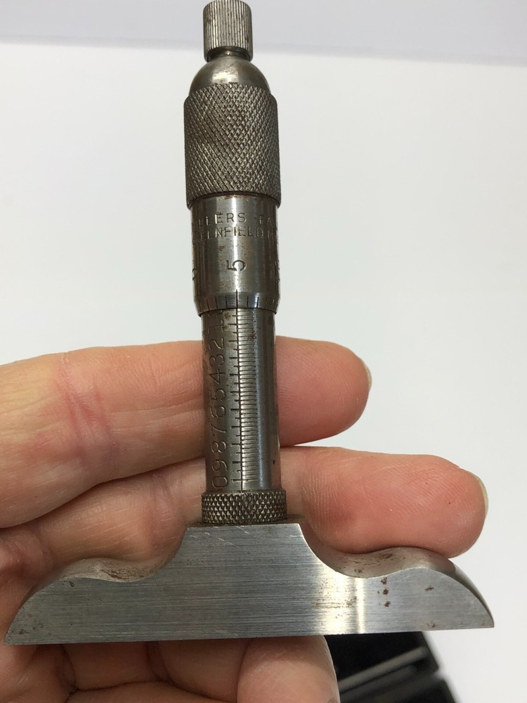 Goodell Pratt Company Depth Micrometer With Box