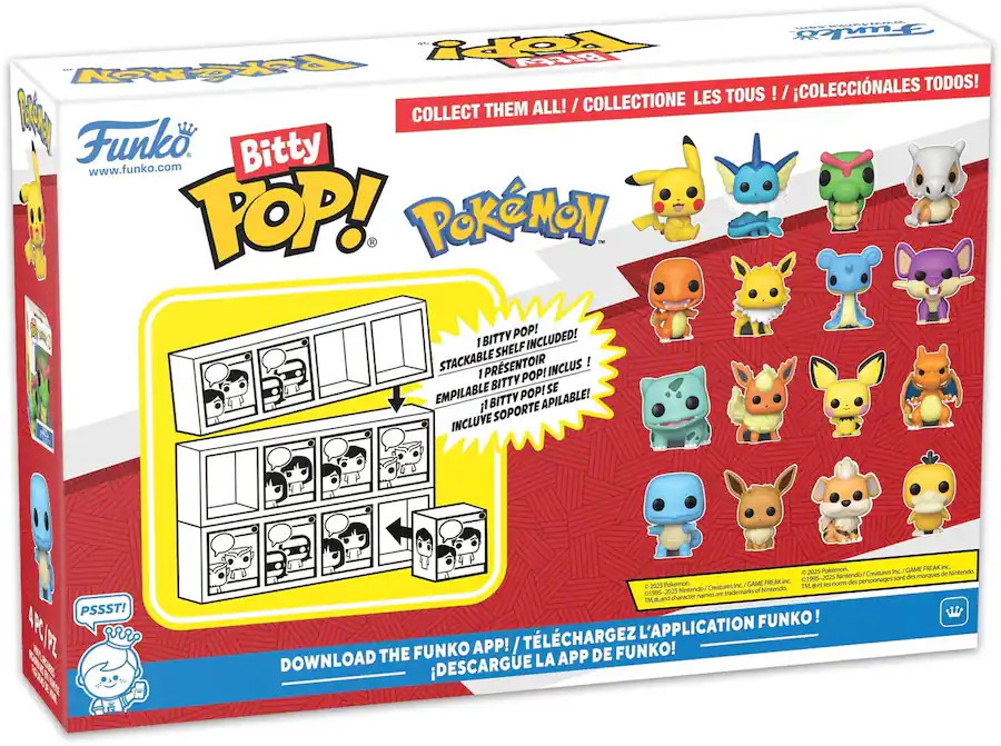 Funko Bitty POP! - Pokemon - Pikachu 4 Pack