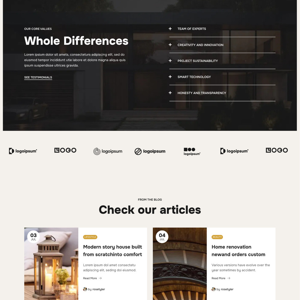 Architecture Studio Website Design for Sale – Modern, Responsive + Free Hosting